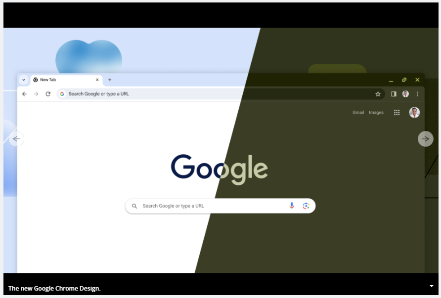 Polishing Chrome! The new Google Chrome Design